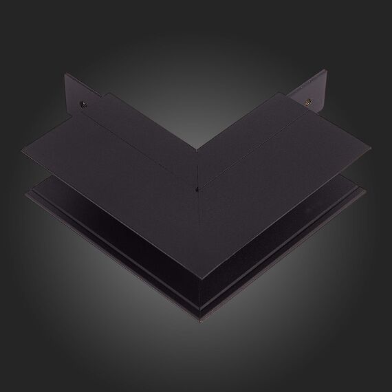 ST007.469.00 Внешний угол-соединитель для подвесного / накладного магнитного шинопровода ST-Luce Чер SKYLINE 48, изображение 2