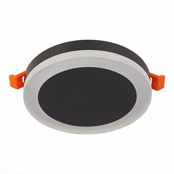 ST104.442.06 Светильник встраиваемый Черный LED 1*6W 4000K 468Lm Ra>80 120° IP20 D110xH20 170-240V Встраиваемые светильники, изображение 6