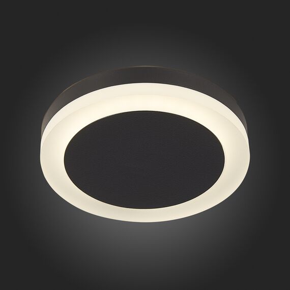 ST104.442.06 Светильник встраиваемый Черный LED 1*6W 4000K 468Lm Ra>80 120° IP20 D110xH20 170-240V Встраиваемые светильники, изображение 8