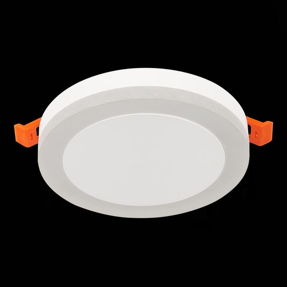 ST104.542.06 Светильник встраиваемый Белый LED 1*6W 4000K 468Lm Ra>80 120° IP20 D110xH20 170-240V Встраиваемые светильники, изображение 4