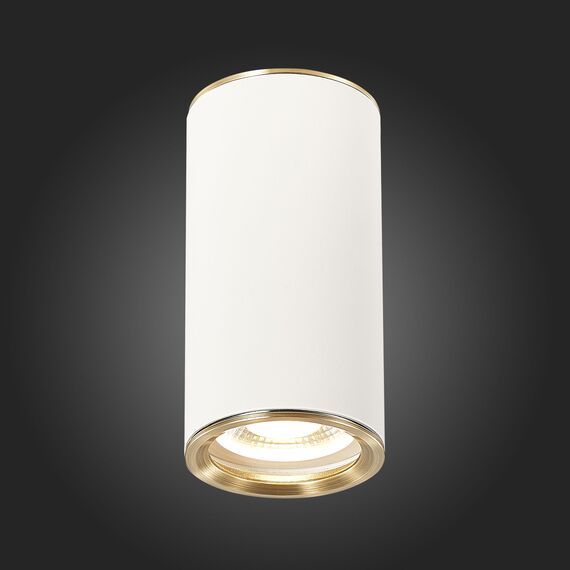 ST111.537.01 Светильник потолочный Белый GU10 1*50W D54xH105 220V Без ламп Накладные светильники, изображение 2