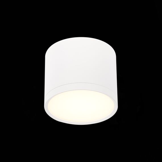 ST113.532.09 Светильник потолочный Белый LED 1*9W 3000K 702Lm Ra>90 120° IP20 D88xH75 170-240V Накладные светильники