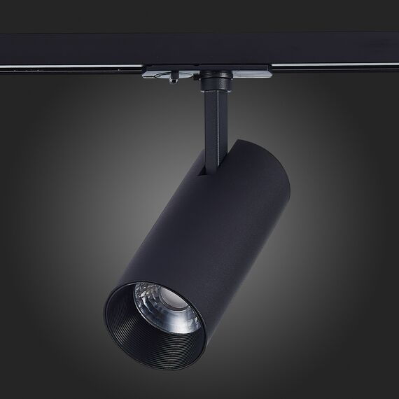ST350.436.15.36 Св-к трек. Черный LED 1*15W 3000K 1 350Lm Ra?90 36° IP20 L158xW65xH193 100-240V BASE, изображение 5