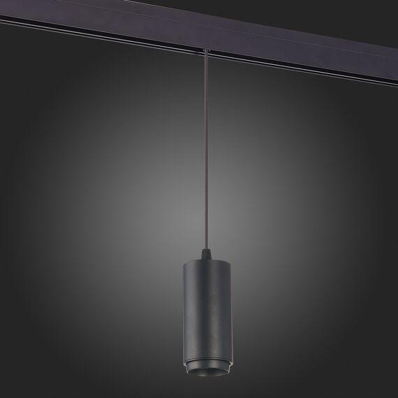 ST357.433.06 Магнитный трековый светильник подвесной ZOOM Черный LED 1*6W 3000K 667Lm Ra>80 10-60° I SKYLINE 48, изображение 5
