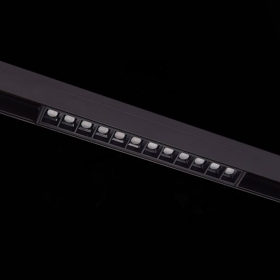 ST361.446.12 Магнитный трековый светильник Черный LED 1*12W 4000K 1 009Lm Ra>90 36° IP20 L222xW22xH4 SKYLINE 48, изображение 4