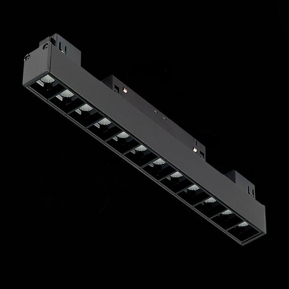 ST361.446.12 Магнитный трековый светильник Черный LED 1*12W 4000K 1 009Lm Ra>90 36° IP20 L222xW22xH4 SKYLINE 48, изображение 7