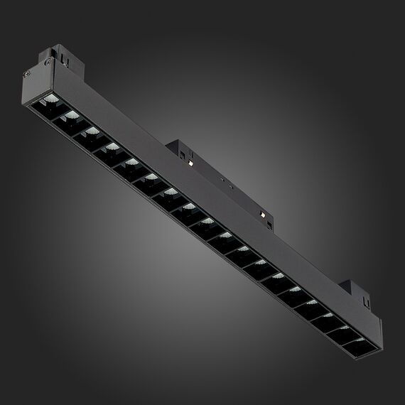 ST361.446.18 Магнитный трековый светильник Черный LED 1*18W 4000K 1 407Lm Ra>90 36° IP20 L331xW22xH4 SKYLINE 48, изображение 8