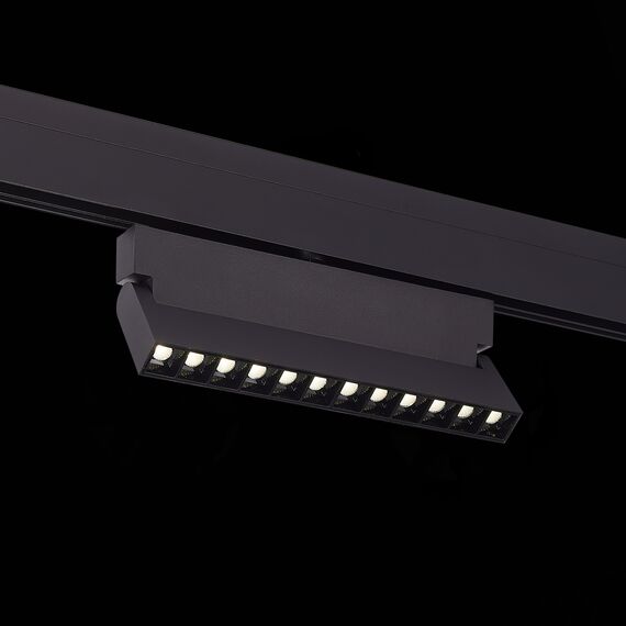 ST362.436.12 Магнитный трековый светильник Черный LED 1*12W 3000K 1 009Lm Ra&gt;80 36° IP20 L219xW22xH1 SKYLINE 48