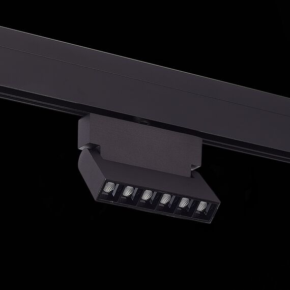 ST362.446.06 Магнитный трековый светильник Черный LED 1*6W 4000K 532Lm Ra>90 36° IP20 L120xW22xH134 SKYLINE 48, изображение 4