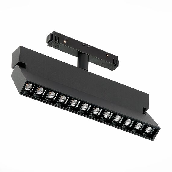 ST362.446.12 Магнитный трековый светильник Черный LED 1*12W 4000K 1 009Lm Ra>90 36° IP20 L219xW22xH1 SKYLINE 48, изображение 9
