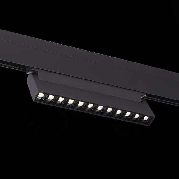ST364.436.12 Магнитный трековый светильник Черный LED 1*12W 3000K 1 009Lm Ra&gt;90 36° IP20 L219xW22xH1 SKYLINE 48