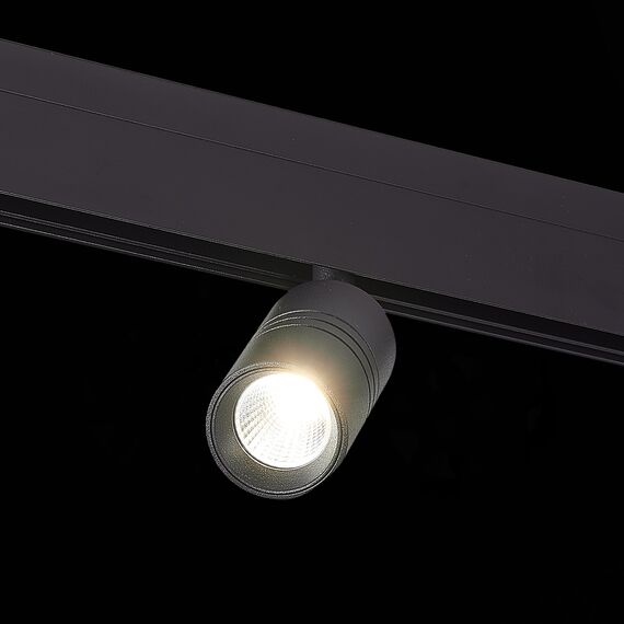ST365.446.07 Магнитный трековый светильник Черный LED 1*7W 4000K 595Lm Ra&gt;90 36° IP20 D44xH90 48V SKYLINE 48