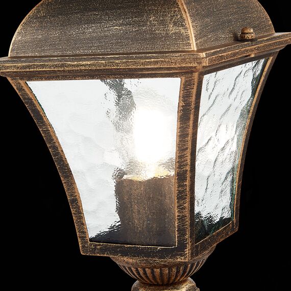 SL082.205.01 Светильник уличный наземный ST-Luce Бронза/Бронза, Прозрачный E27 1*60W DOMENICO, изображение 7