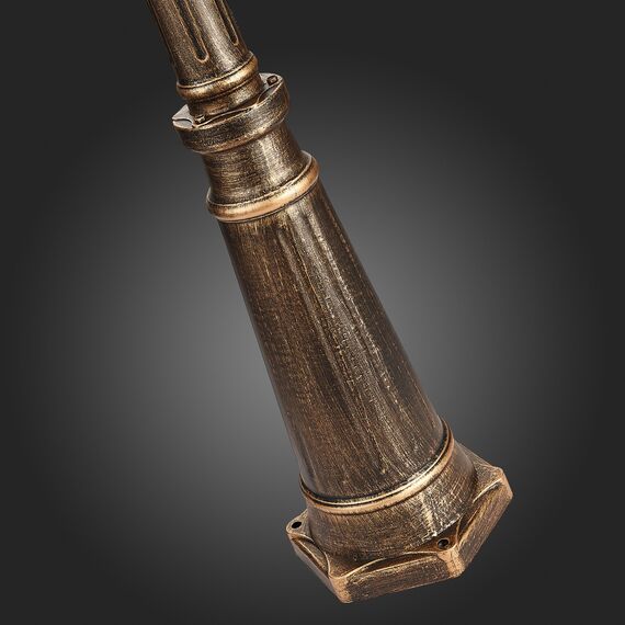 SL082.205.03 Светильник уличный наземный ST-Luce Бронза/Бронза, Прозрачный E27 3*60W DOMENICO, изображение 11