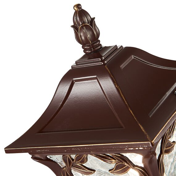 SL083.705.01 Светильник уличный наземный ST-Luce Кофейный/Кофейный, Прозрачный E27 1*60W CHIANI, изображение 12