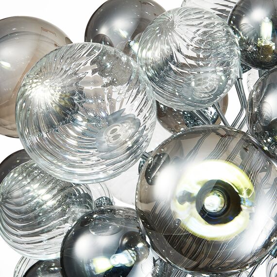 SL1124.103.29 Люстра подвесная ST-Luce Хром/Дымчатый, Прозрачный G9 29*5W 4000K VINETTO, изображение 12