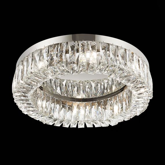 SL1226.102.08 Люстра потолочная ST-Luce Никель/Прозрачный E14 8*40W Rifrazio, изображение 7