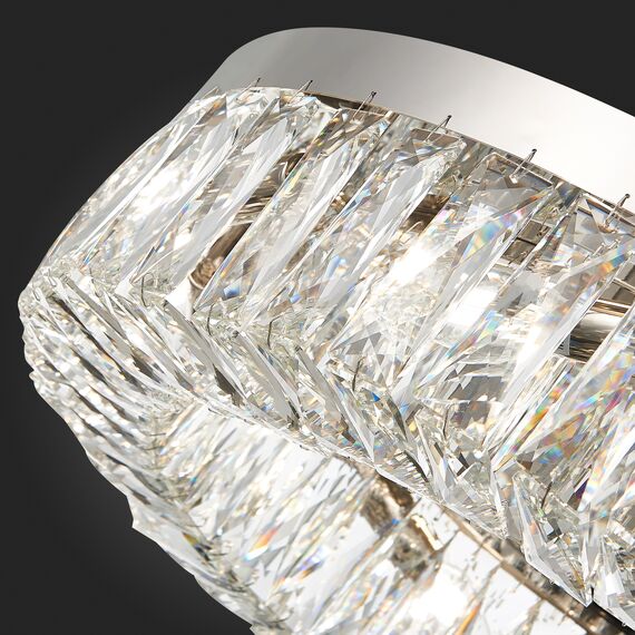 SL1226.102.08 Люстра потолочная ST-Luce Никель/Прозрачный E14 8*40W Rifrazio, изображение 11