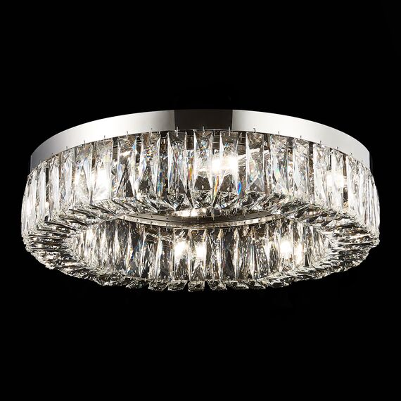 SL1226.102.08 Люстра потолочная ST-Luce Никель/Прозрачный E14 8*40W Rifrazio, изображение 13