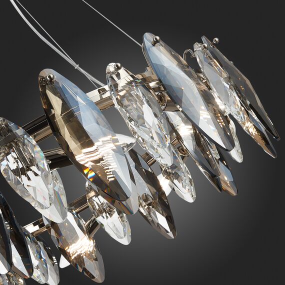 SL1227.103.08 Люстра подвесная ST-Luce Никель/Прозрачный E14 8*40W ANCONA, изображение 8