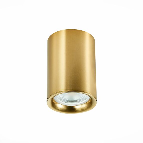 ST114.207.01 Светильник потолочный Золотистый GU10 1*50W  IP20 L65xW65xH93 220V Без ламп Накладные светильники, изображение 6