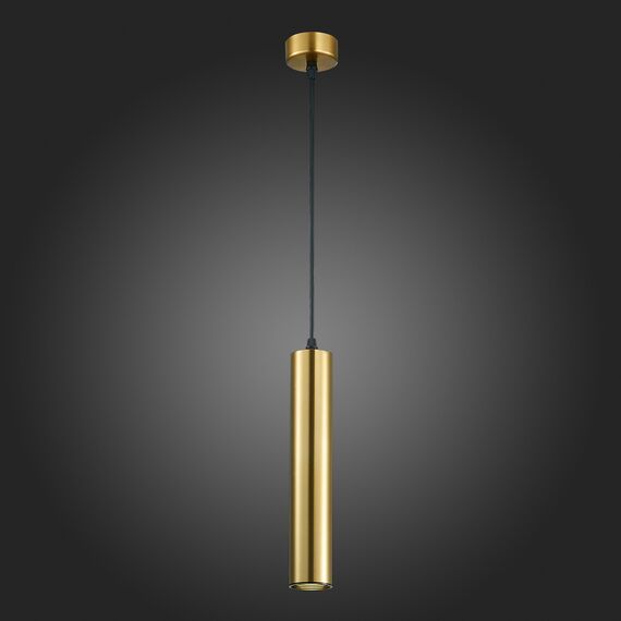 ST151.303.01 Светильник подвесной Золотистый GU10 1*50W  IP20 D54xH290 220V Без ламп Подвесные светильники, изображение 2