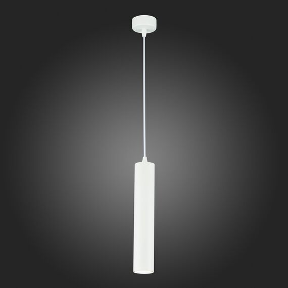 ST151.503.01 Светильник подвесной Белый GU10 1*50W  IP20 D54xH290 220V Без ламп Подвесные светильники, изображение 2