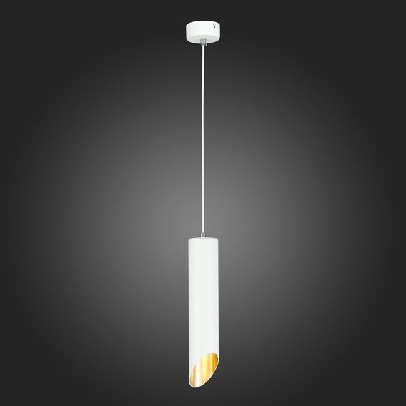 ST152.503.01 Светильник подвесной Белый GU10 1*50W  IP20 D60xH300 220V Без ламп Подвесные светильники, изображение 2