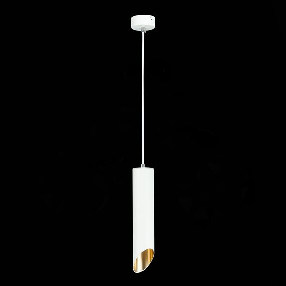 ST152.503.01 Светильник подвесной Белый GU10 1*50W  IP20 D60xH300 220V Без ламп Подвесные светильники, изображение 4