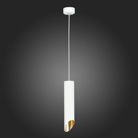 ST152.503.01 Светильник подвесной Белый GU10 1*50W  IP20 D60xH300 220V Без ламп Подвесные светильники, изображение 5