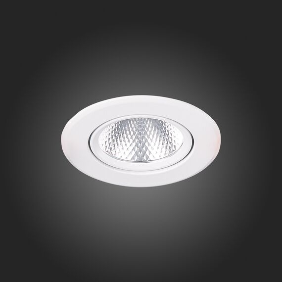 ST211.538.08.36 Св-к встр. Белый LED 1*8W 3000K 640Lm Ra80 36° IP20 D86xH50 220-240V Встраиваемые светильники, изображение 11