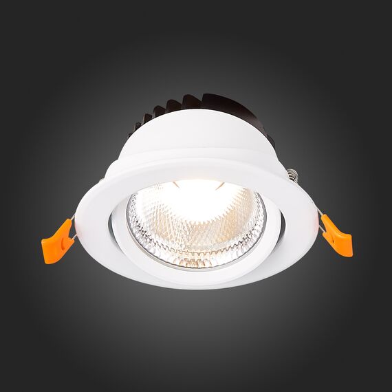 ST211.538.10.36 Св-к встр. Белый LED 1*10W 3000K 750Lm Ra80 36° IP20 D109xH65 220-240V Встраиваемые светильники, изображение 2