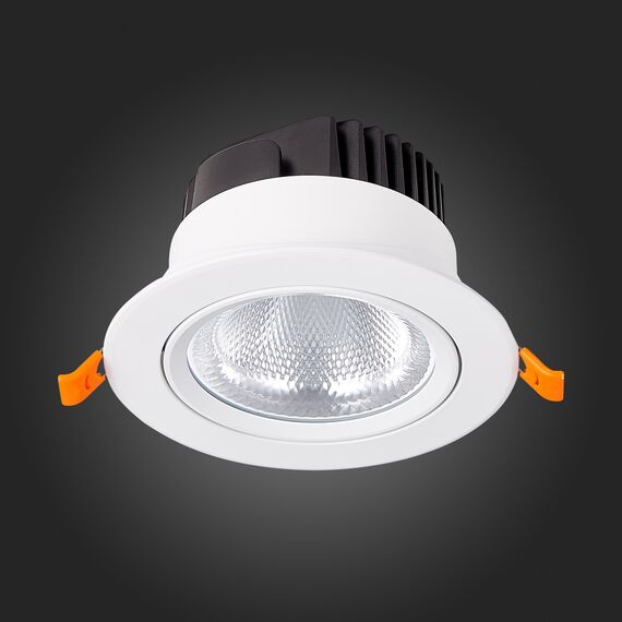 ST211.548.15.36 Св-к встр. Белый LED 1*15W 4000K 1 125Lm Ra80 36° IP20 D109xH65 220-240V Встраиваемые светильники, изображение 5