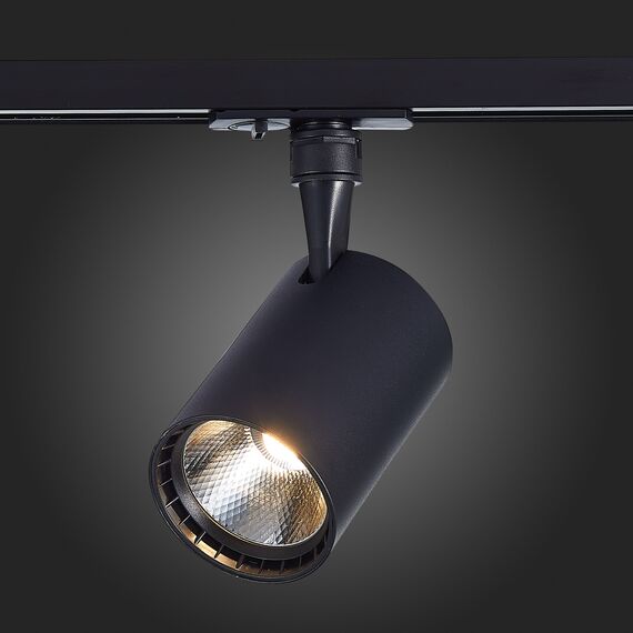 ST351.436.30.36 Св-к трек. Черный LED 1*30W 3000K 2 700Lm Ra?90 36° IP20 L139xW89xH194 100-240V BASE, изображение 2