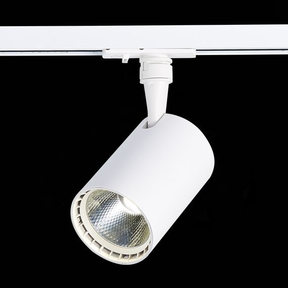 ST351.536.15.36 Св-к трек. Белый LED 1*15W 3000K 1 350Lm Ra?90 36° IP20 L118xW78xH174 100-240V BASE