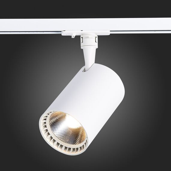ST351.546.30.36 Св-к трек. Белый LED 1*30W 4000K 2 700Lm Ra?90 36° IP20 L139xW89xH194 100-240V BASE, изображение 2