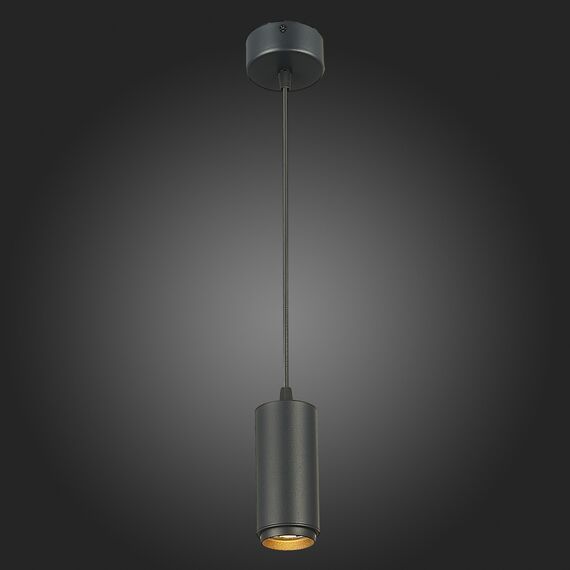 ST600.433.10 Светильник подвесной Zoom Черный LED 1*10W 3000K 1 000Lm Ra>80 15-60° IP20 D59xH130 170 Подвесные светильники, изображение 2