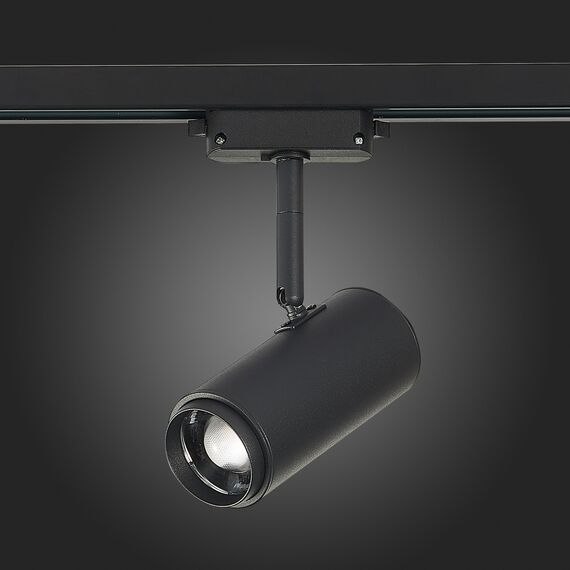ST600.446.12 Св-к трек. Zoom Черный LED 1*12W 4000K 1 200Lm Ra>80 15-60° IP20 L137xW59xH179 170-240V BASE, изображение 5