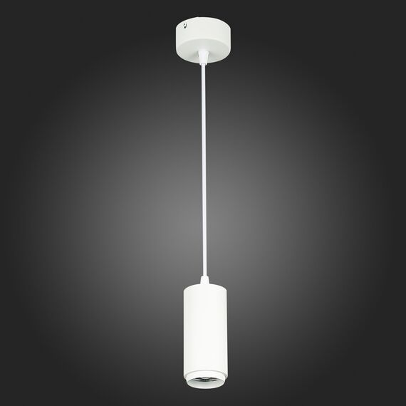 ST600.533.10 Светильник подвесной Zoom Белый LED 1*10W 3000K 1 000Lm Ra>80 15-60° IP20 D59xH130 170- Подвесные светильники, изображение 5