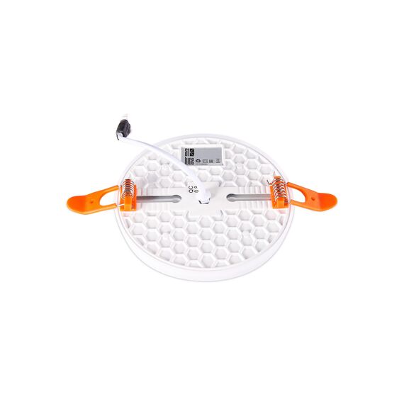 ST700.548.08 Св-к встр. Белый LED 1*8W 4000K 690Lm Ra80 180° IP44 D90xH20 85-265V Встраиваемые светильники, изображение 11