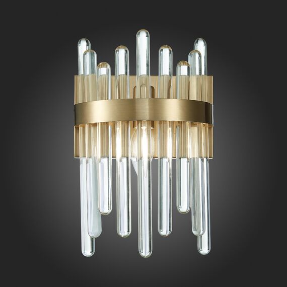 SL1167.301.01 Бра ST-Luce Латунь/Латунь, Прозрачный E14 1*40W TELLURIO, изображение 2