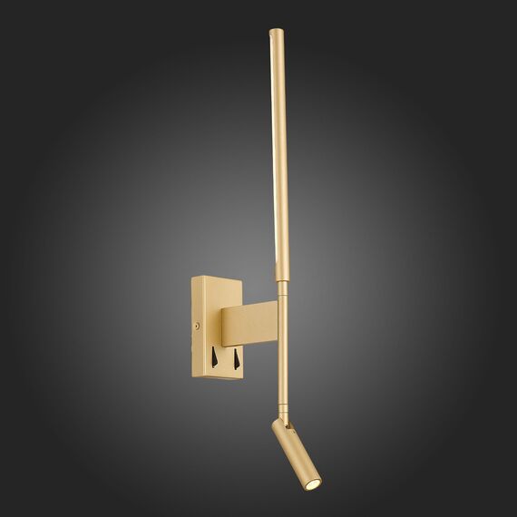 SL1580.201.02 Светильник настенный ST-Luce Матовое золото/Белый LED 2*6+3W 3200K RALIO, изображение 2