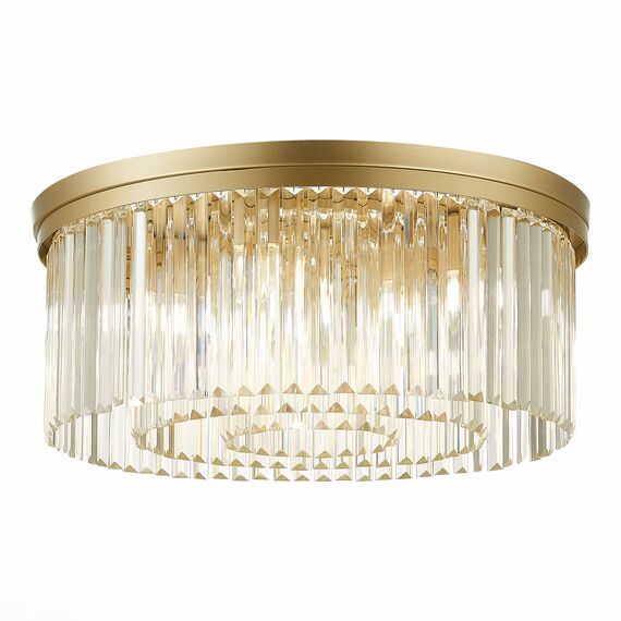 SL1624.202.09 Люстра потолочная ST-Luce шампань/прозрачный E14 9*40W ERCOLANO, изображение 3