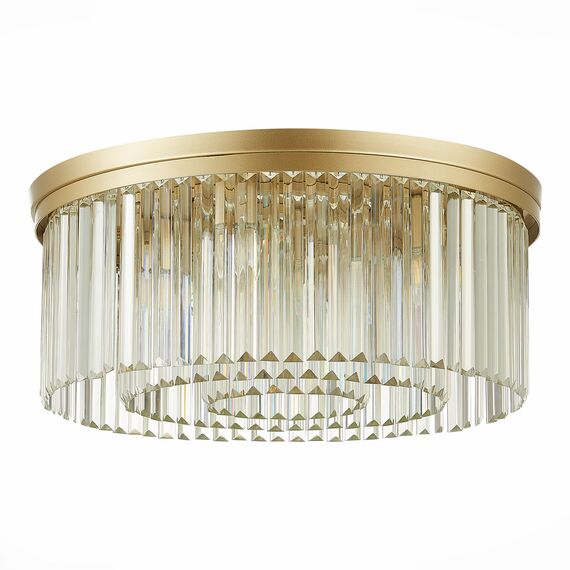 SL1624.202.09 Люстра потолочная ST-Luce шампань/прозрачный E14 9*40W ERCOLANO, изображение 4