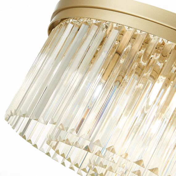 SL1624.202.09 Люстра потолочная ST-Luce шампань/прозрачный E14 9*40W ERCOLANO, изображение 6