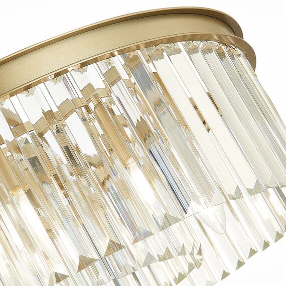 SL1624.203.08 Люстра подвесная ST-Luce шампань/прозрачный E14 6*40W ERCOLANO, изображение 7