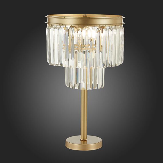 SL1624.204.03 Прикроватная лампа ST-Luce шампань/прозрачный E14 3*40W ERCOLANO, изображение 2