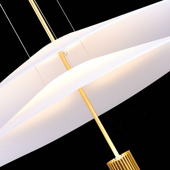SL6101.203.01 Люстра подвесная ST-Luce Золотистый/Белый LED 1*10W 3000K ISOLA, изображение 7