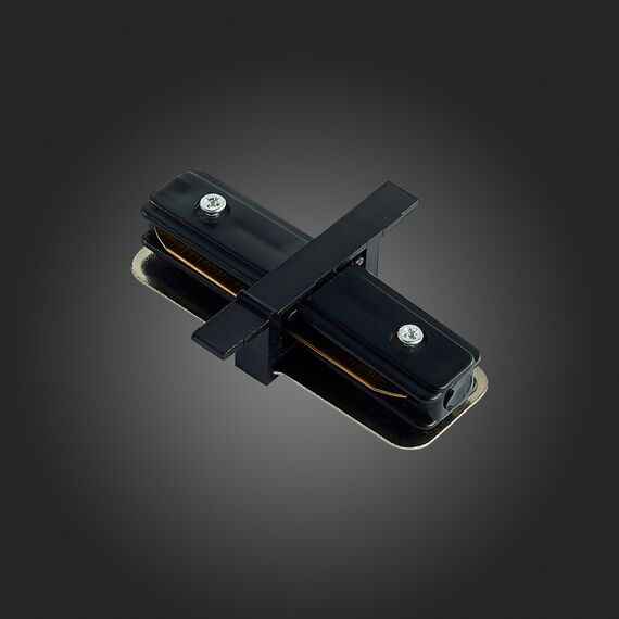 ST013.419.00 Коннектор прямой для однофазного встраиваемого шинопровода ST-Luce Черный BASE, изображение 2