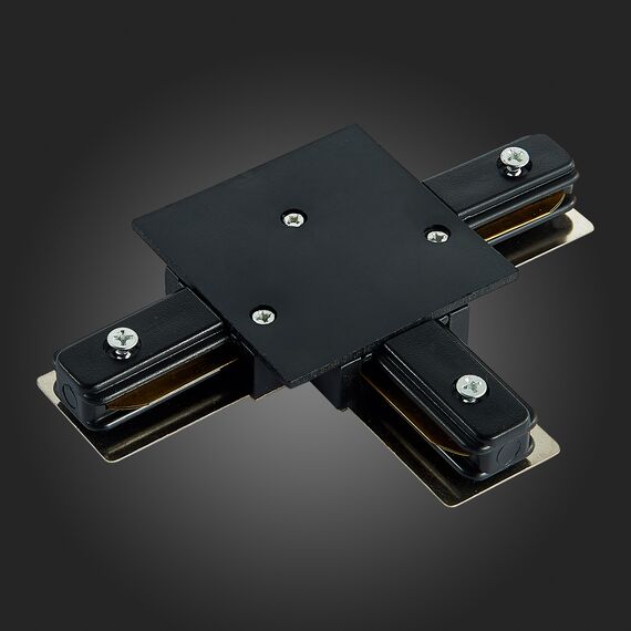 ST013.439.00 Коннектор T-образный для однофазного встраиваемого шинопровода ST-Luce Черный BASE, изображение 2